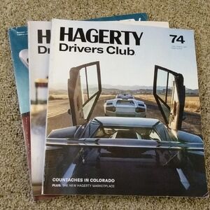 Hagerty Drivers Club Magazine Set 3 Issues July-Dec 2022